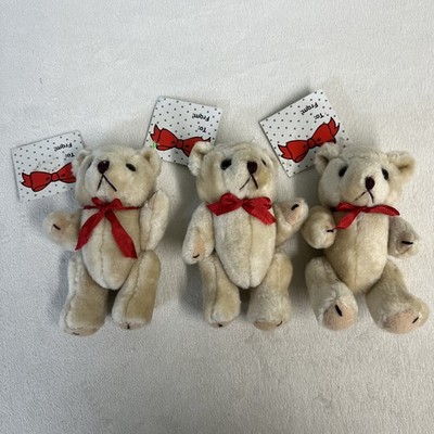 (3) Wang's International Inc., Jointed Arms & Legs Teddy Bear,  1990's, PLB004
