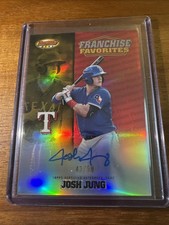 2020 Bowman's Best Franchise Favorites Josh Jung Gold /50 Auto