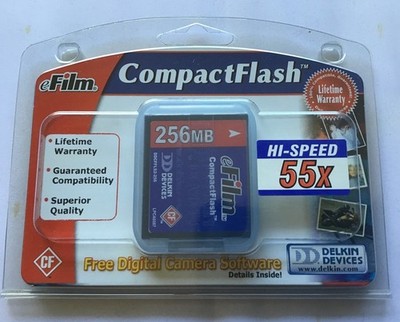 Delkin eFilm 256 MB CompactFlash Card (DDCFFLS2-256)