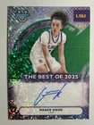2025-26 Bowmans Best U Best Of Auto Green Mini Diamond Grace Knox /99