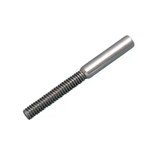 316 UNC LEFT HAND STAINLESS STEEL MINI SWAGE STUD 1/4" (S0726-L704)