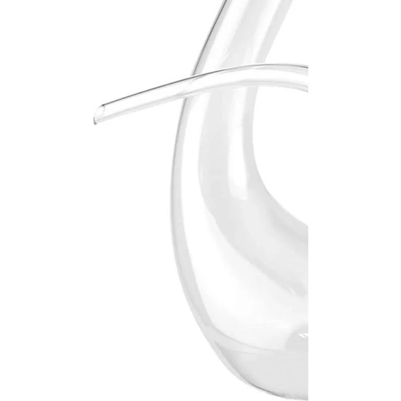 Decanter Vino Cigno in Vetro 1,33 Litri BRANDANI Design Elegante Caraffa Tavola, fotografia 4 di 9