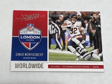 2020 Panini Prestige Football Worldwide - David Montgomery - Chicago Bears