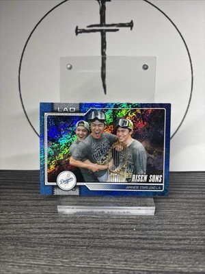 2026 Topps Series 2 Risen Sons #642 - Ohtani, Yamamoto & Sasaki Blue Foil /150