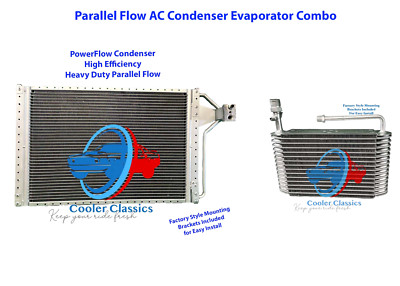 88 Chevy Chevrolet Corvette C4 PowerFlow AC condenser Evaporator ...