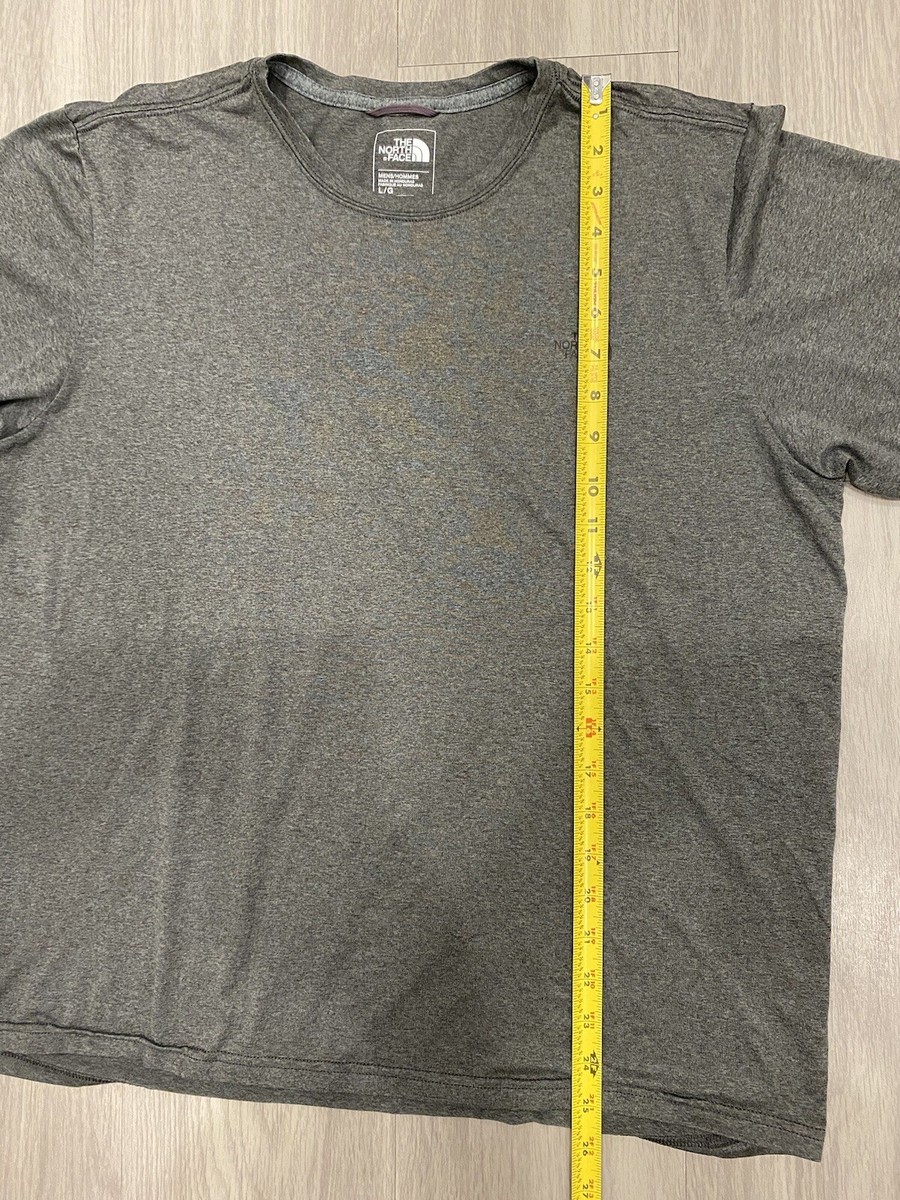 ◆THE NORTH FACE◆ MEN'S ALL-TIME SHORT SLEEVE T-SHIRTGRAYIS The North Face Men's Short Sleeve T-Shirt Gray Size Large L