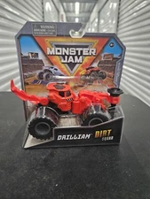 2024 RED DRILLIAM DIRT SQUAD SERIES 10 SPIN MASTER Monster Jam