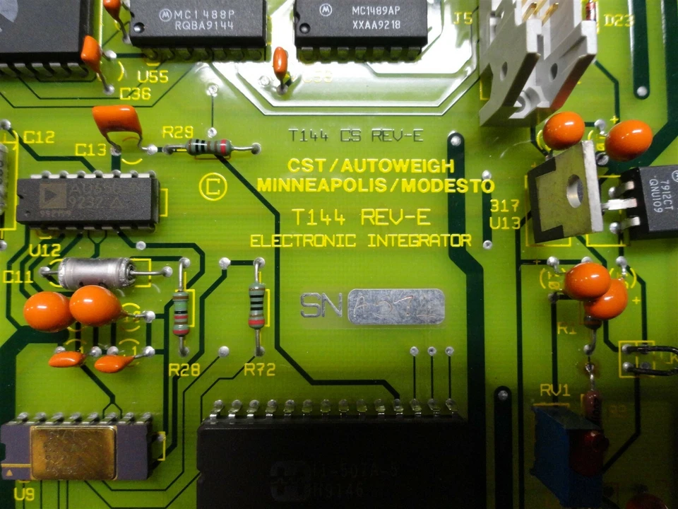 (NOS) SEMCO - PLACA DE CONTROL PC - T144 - INTEGRADOR ELECTRÓNICO - NUEVO en CAJA Foto 3 de 4