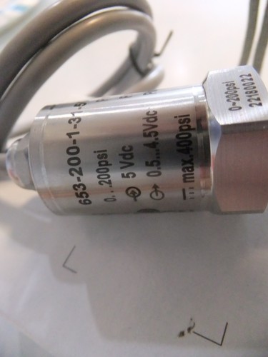 Noshok pressure transducer 653-200-1-31-50-36-26in 0-200 psi new - Picture 3 of 6