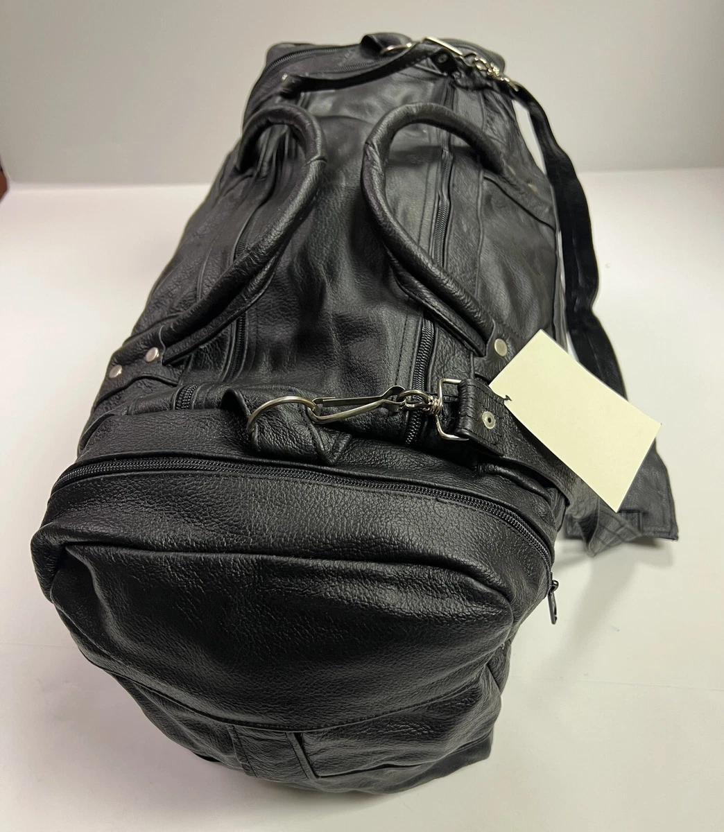 Leather travel bag clearance sale