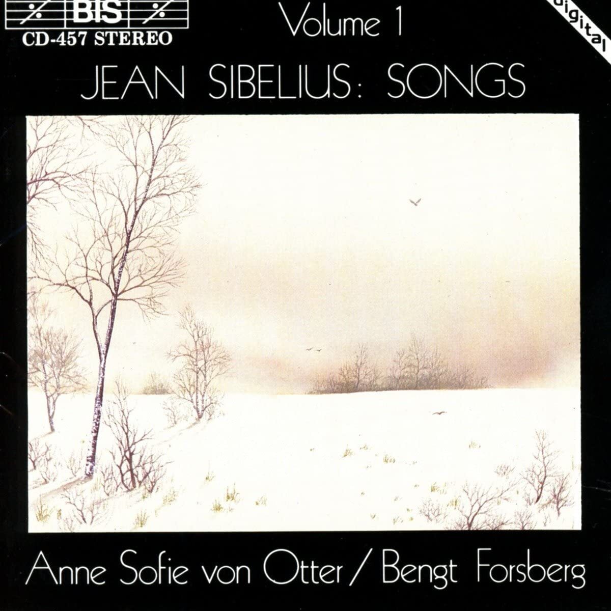 Sibelius: Songs Volume 1 / Anne-Sofie Von Otter, Bengt Forsberg - CD
