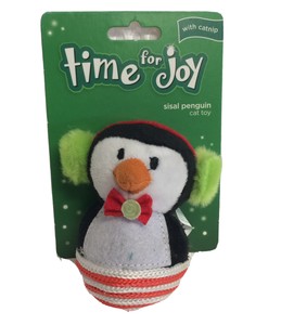 penguin cat toy