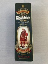 Vintage Glenfiddich Scotch Whisky Dose Stewart Clan & Original Einlagen sehr guter Zustand