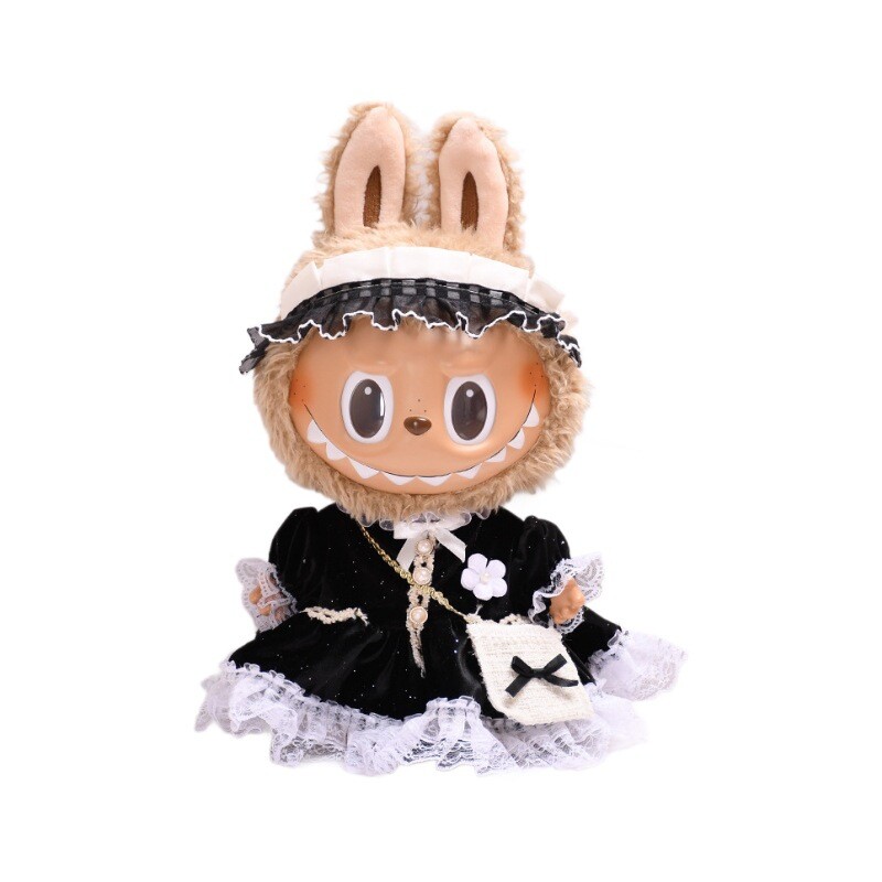 POPMART Labubu ぬいぐるみDRESS BE LATT THE MONSTERS - DRESS BE LATTE Vinyl Plush Doll | Designer