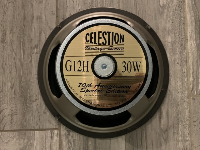 celestion g12h 30w 70th anniversary
