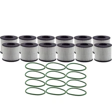 Wix XP Set of 12 Engine Motor Oil Filters For Lexus Pontiac Scion Toyota L4