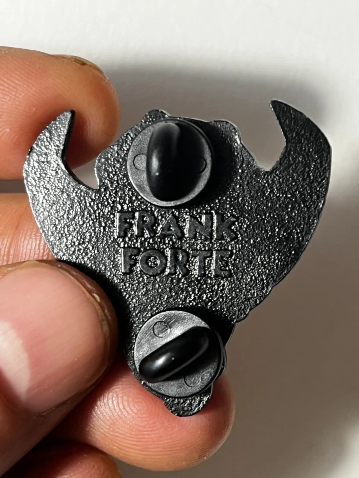 Cartoon Creepies Triclops Head 1.5" Hard Enamel pin Cuphead Betty Boop Style - Image 4 of 4