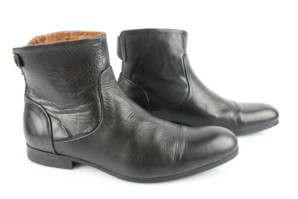 BOCAGE men s boots boots all leather black size 42 very good condition