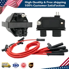 Ignition Coil+Ignition module+Wire Set For GMC Chevrolet Pontiac Oldsmobile DR37