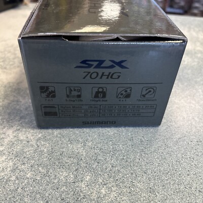 Shimano SLX70HGA SLX 70 A Casting Reel - 7.2:1 Retrieve