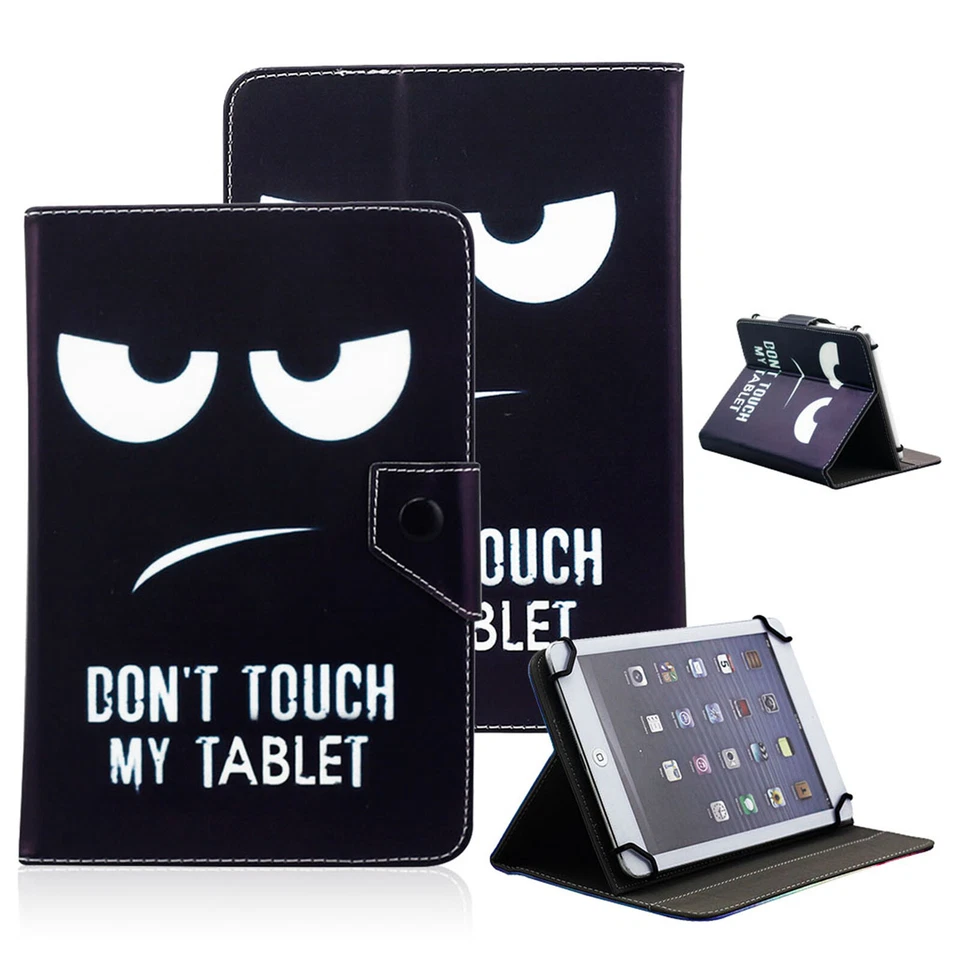 Funda Universal de Cuero para Tablet Android Tabletas Onn 7" 8" 10.1" pulgadas EE. UU. Foto 2 de 4