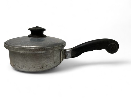 Vintage DALLAS Saladmaster Aluminum Sauce Pan No. 201 - 7 Inch with Vented Lid - 第 1/8 張圖片