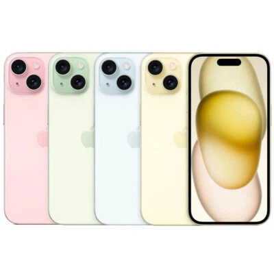 Neu Apple iPhone 15 - 128GB/256GB - Dual SIM - Smartphone Handys Ohne Vertrag