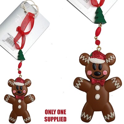 Disneyland Paris Mickey Mouse Lebkuchen Christbaumschmuck Ornament Disney