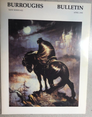 BURROUGHS BULLETIN #22 new series (1995) vintage ERB Tarzan Mars fanzine