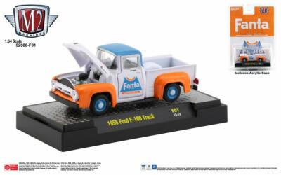 M2 Machines Fanta Release F01 1956 Ford F100 Pickup 1/3000