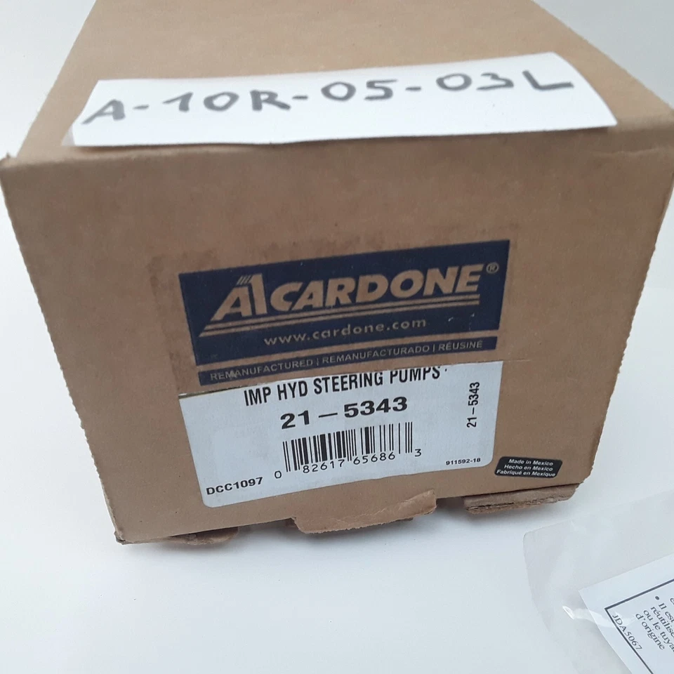 Bomba de dirección asistida de aluminio Cardone 21-5343 para Chrysler Pacifica 2004-2006 Foto 4 de 4