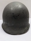 New ListingVintage US Military M1 Steel Pot Helmet Liner Chinstrap Vietnam Era Army