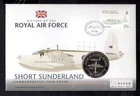 GB - 2008 History of the Royal Air Force Short Sunderland PNC Coin Cover