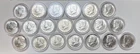 Lot of 20, BU 1964 90% Silver Kennedy Half Dollars