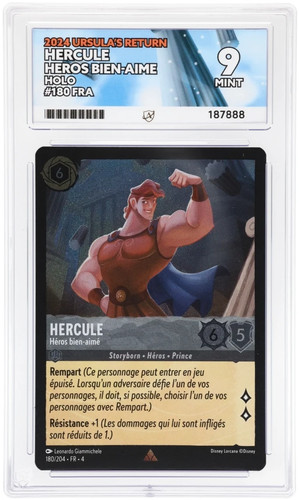 Hercule Hercules 180/204 Ursula's Return French Holo Disney Lorcana ACE 9