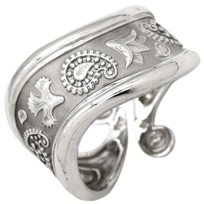 Carrera y Carrera Ring ring Design ring: Leaf plant K18WG  White gold Carr