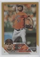 2023 Topps Series 2 Gold Foil Austin Voth #647 0o2b