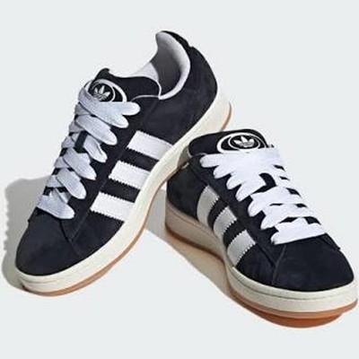 adidas Campus 00s Core Black Gum HQ8708 Men's Size 12.5 New with Box & Laces
