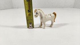 LEGO DISNEY PRINCESS CINDERELLA WHITE HORSE BLUE EYES GOLD MANE TAIL 41146