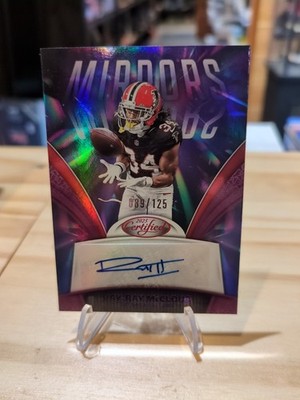 2025 Certified Ray-Ray McCloud Purple Mirrors Auto #/125 #MS-RMC Atlanta JS