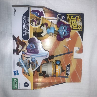 STAR WARS Young Jedi Adventures LYS SOLAY &Training Droid Pop Up Lightsaber Duel