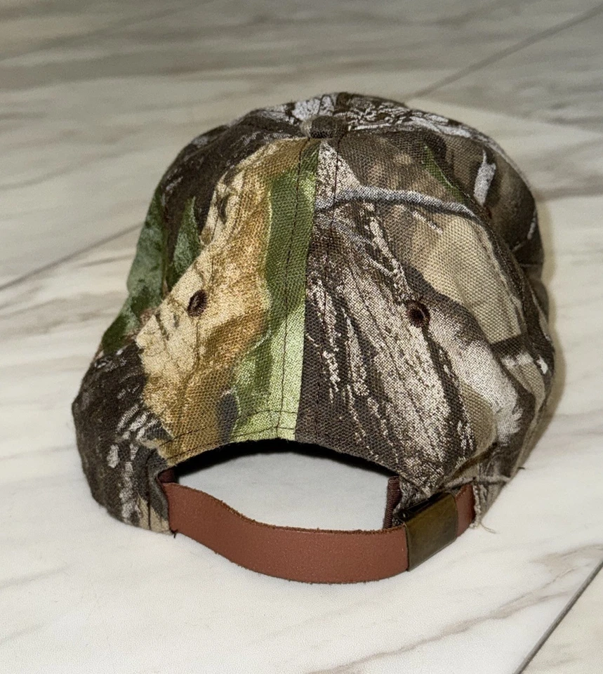 Gorra de béisbol Pro Gear By Wrangler camuflada con logotipo negro gorra de papá equipo de cazador ajustable Foto 4 de 4