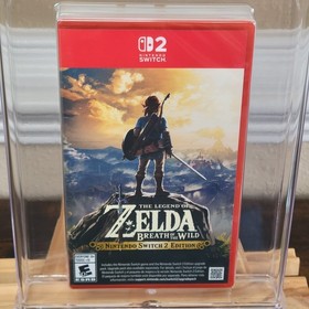 Breath of the Wild PSA 10 A++ 1st Print Nintendo Switch 2 125903A Graded Game