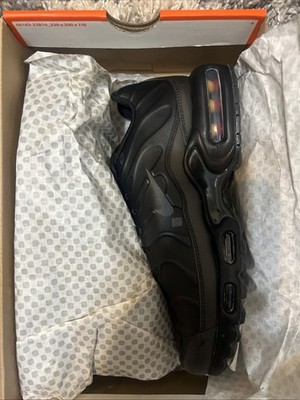 Size 8 Nike Air Max Plus A-Cold-Wall Mens Black Sneakers Replacement Box