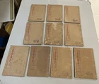 old China language book Chinese letter writing x10 線裝版 註音分類交際尺牘大全 #1-#10, 上海大東書局