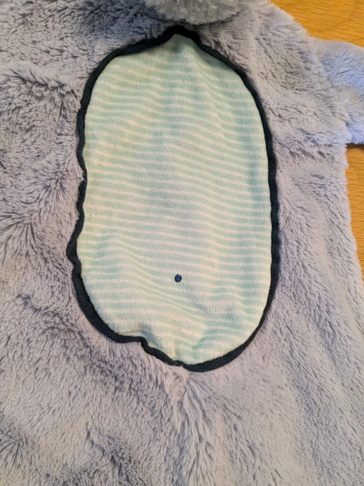 Плюшевая игрушка Douglas Baby Shlumpies синий щенок собака милое защитное одеяло - Изображение 3 из 4