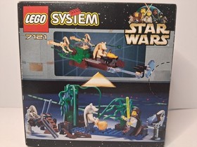 LEGO 7121 Star Wars: Naboo Swamp 1999 Retired, NIB-Episode 1: The Phantom Menace