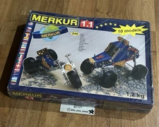Merkur 1.1 Metal 10 Model Set Sealed vintage Toy Czech Republic NIB New