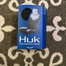 Huk Performance Fishing Low Back Bucket Seat Cover Camo 2 Piece Marine Truck NEW
