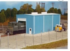 HO Scale Pikestuff 541-5000 Modern Small Engine House kit NIB